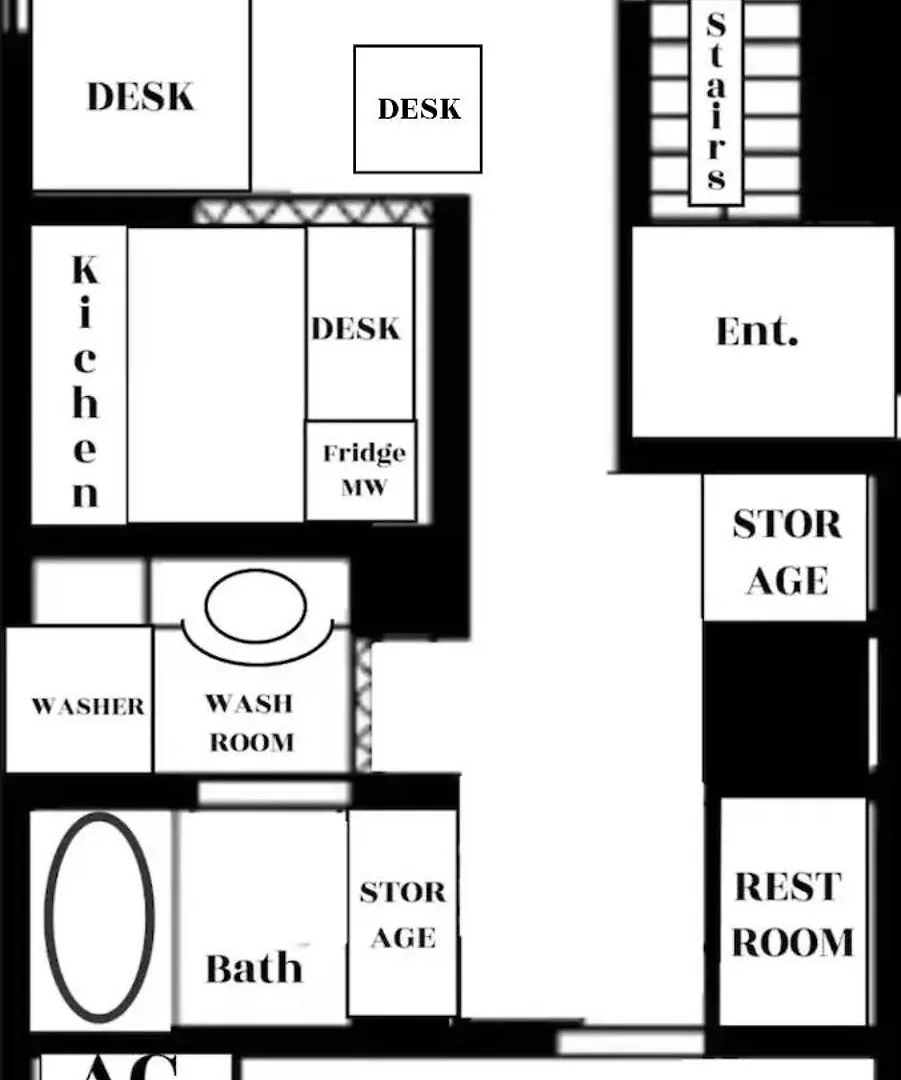 Apartment 50M 2Dk Private Condo!Center Of Tokyo!5Min Akasaka Sta!!